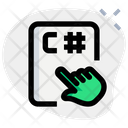 C Sharp File Touch Icon