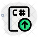 C Sharp File Up Icon