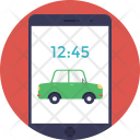 Cab Booking Car Icon