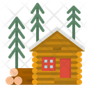 Cabin Wood Hous Icon