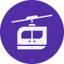 Cable Car Rail Icon