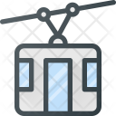 Cable Car Cart Icon