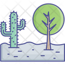 Cactus Desert Plant Nature Concept Icon