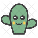 Cactus Emoji Emoticon Emotion Icon