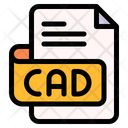 Cad File Type File Format Icon