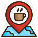 Icoffee Location Map Icon