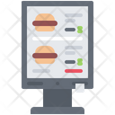 Order Terminal Burger Icon