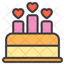Cake Wedding Love Love Cake Wedding Cake Icon