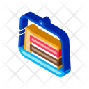 Cake Slice Take Icon