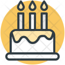 Cake Birthday With Icon