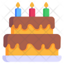 Desert Food Cake Icon