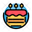 Cake Pie Birthday Icon