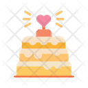 Cake Of Love Icon