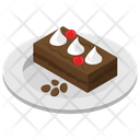Cake Piece Cream Cake Dessert Icon