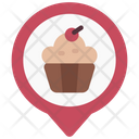 Cake Shop Location Icon