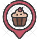 Cake Shop Location Icon