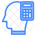 Calculating Mind Thought Icon