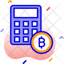 Calculation Bitcoin Bitcoin Calculator Icon