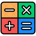 Calculations Maths Accounting Icon