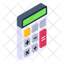 Calculator Adding Machine Taxation Icon