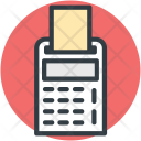 Calculator With Receipt Icon
