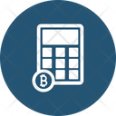 Calculator Bitcoin Icon