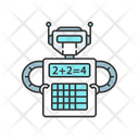 Calculator Robot Icon