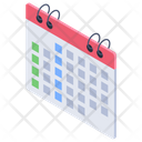 Event Schedule Calendar Icon