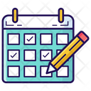 Calendar Event Schedule Daybook Icon