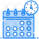 Calendar Schedule Timetable Icon