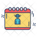 Calendar User Appointment Icon