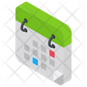 Schedule Planning Calendar Timetable Daily Routine Icon