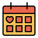 Marriage Date Wedding Date Planner Icon