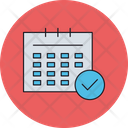 Calendar Delivery Planning Icon