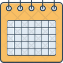 Calendar App Design Dashboard Icon