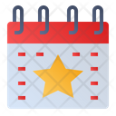 Calendar Rating Icon