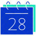 Fecha Del Calendario Fecha Mes Icono