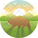 California Bear Animal Icon