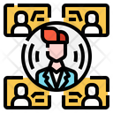 Meeting Online Communications Icon