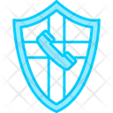 Shield Phone Security Icon