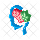 Brain Character Cluster Icon