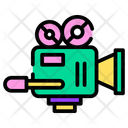 Camara Cine Pelicula Icono