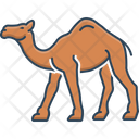 Camel Desert Caravan Icon