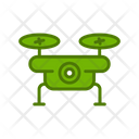 Rc Quadcopter Flying Icon