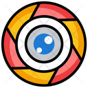 Camera Lens Photography Aperture Icon