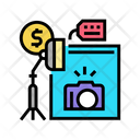 Photo Camera Studio Icon