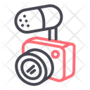 Camera With Microphone Icon