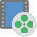 Camera With Reel Icon