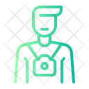 カメラマン アイコン