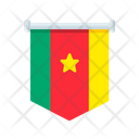 Cameroon Flag Singapore Icon